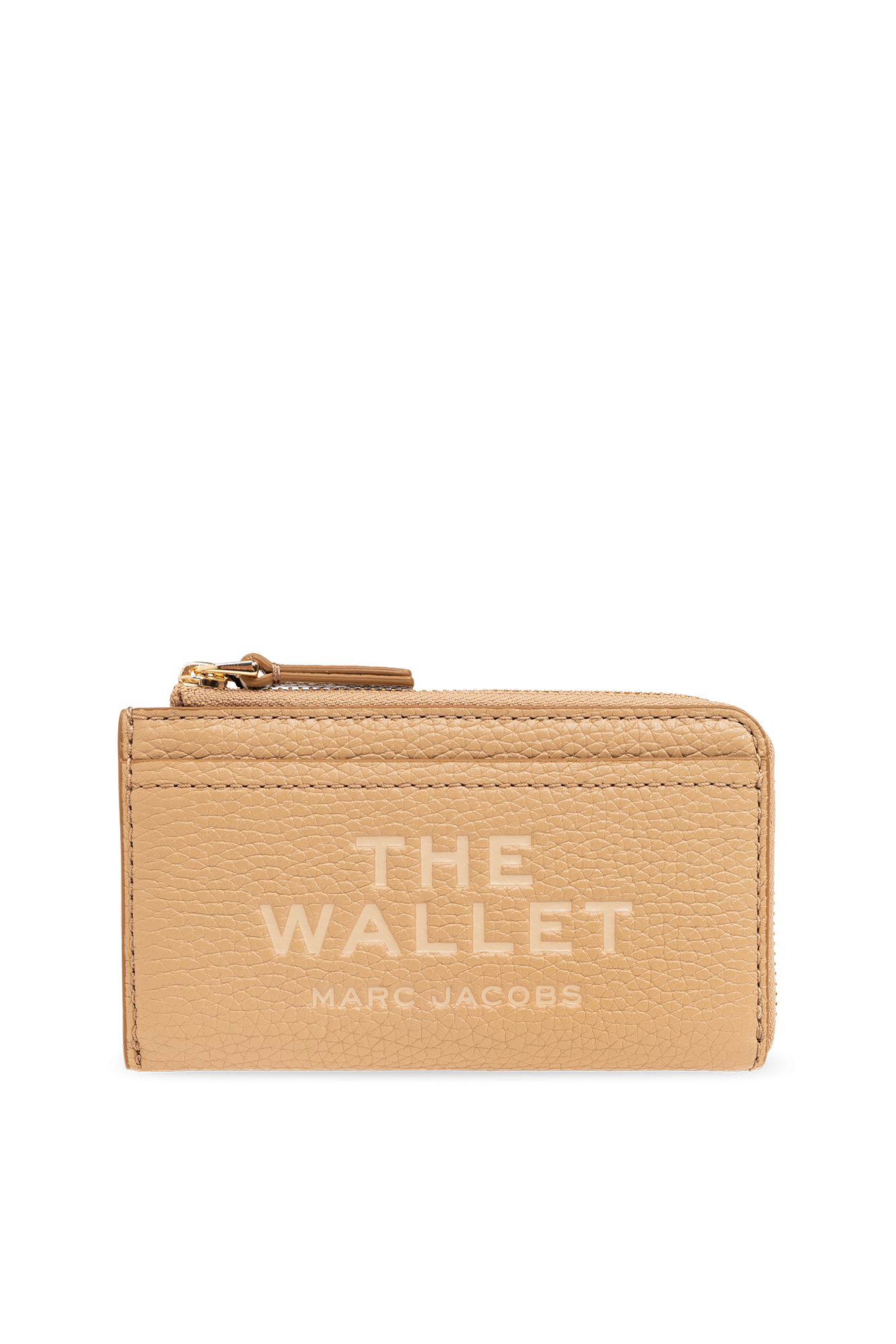 カードケース・名刺入れ Marc Jacobs Camel Leather Card Holder Marc Jacobs The Zip Card Case, Cement, One Size, The Zip
